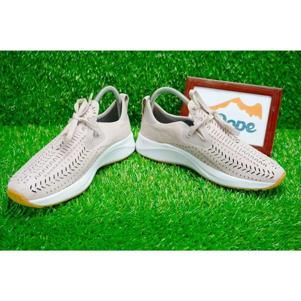 Native Pink Suede Sneakers - Women's 6